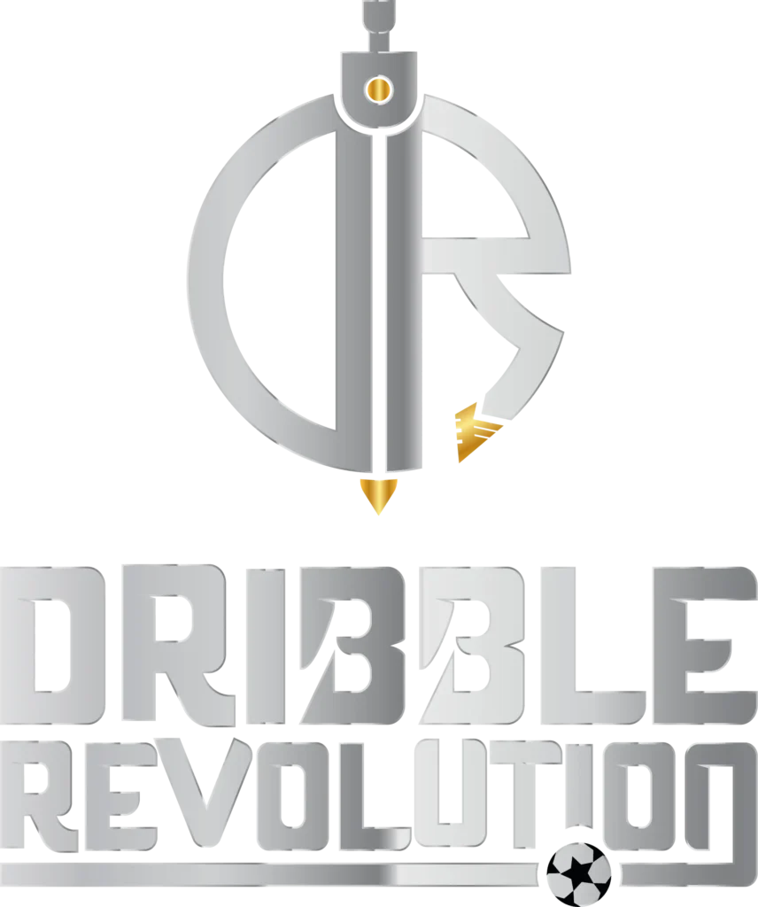 Logo dribble revolution argenté